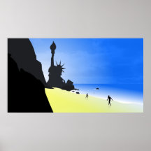 Planet of the Apes poster print