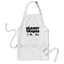Planet of the Grapes Apron