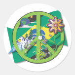 Planet Peace Brasil Stickers