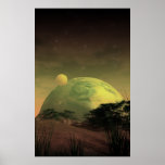 Planet Rise Poster