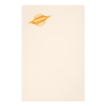 Planet Saturn Stationery