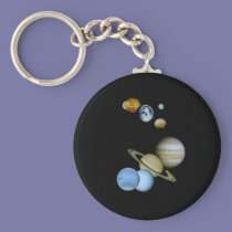 Planetary Montage keychains