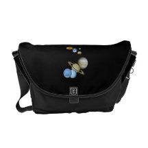 Planetary Montage Messenger Bag