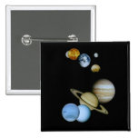 Planetary Montage Pinback Buttons