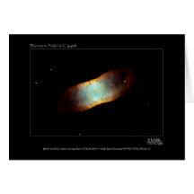 Planetary Nebula IC 4406 Hubble Telescope Photo Greeting Cards