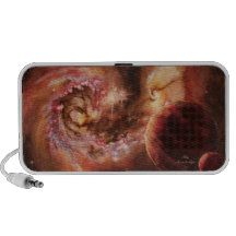Planetary System and Antennae Galaxies iPhone Speakers