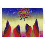 Planète d'imaginaire cartes de vœux