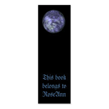 Planets Bookmark Business Card