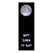 Planets Bookmark Business Card