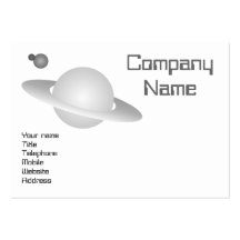 Planets Business Card Templates