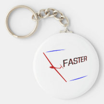 Planeur emballant… PLUS RAPIDEMENT Porte-clefs