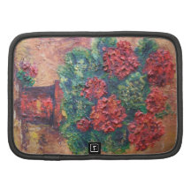 Planificateur Ann Hayes peignant la beauté rouge Agenda Folio