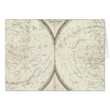 Planispheres celestes - Celestial Card