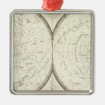Planispheres celestes - Celestial Christmas Tree Ornament