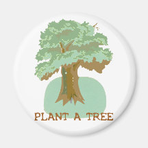 PLANT A TREE REFRIGERATOR MAGNETS