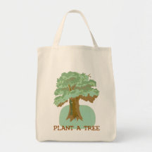 PLANT A TREE TOTE BAGS