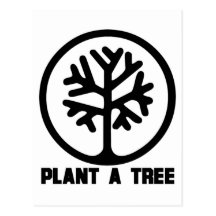 Plant a Tree TShirt Post Cards