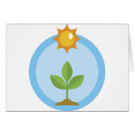 Plant and Sun cards
