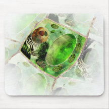 Plant cell mouse pad