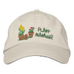 Plant Manager embroidered hats