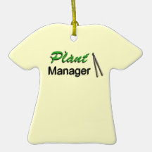 Plant Manager Garden Christmas Tree Ornaments