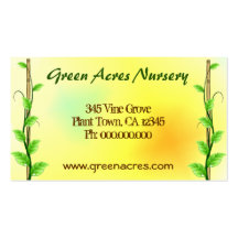 Plant Nursery Business Cards Template