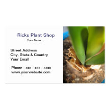 Plant Shop Business Card