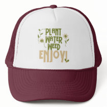 Plant Water Weed Enjoy Tshirts and Gifts Mesh Hats