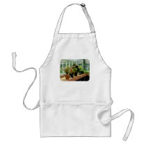 Plants in Greenhouse Apron