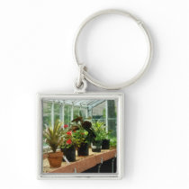 Plants in Greenhouse Keychains