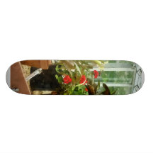 Plants in Greenhouse Skate Board