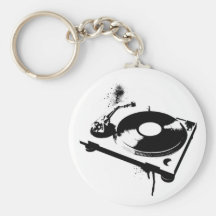 Plaque tournante du DJ Porte-clés