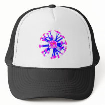 Plasma ball trucker hat