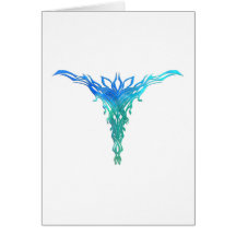 Plasma Tatoo Greeting Card
