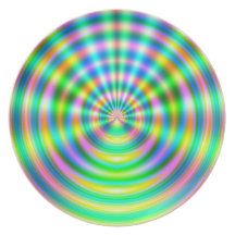 Plasma Wave Party Plate