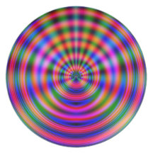 Plasma Wave Party Plates