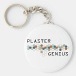 Plaster Genius Keychain