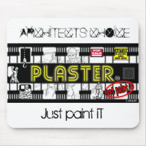 plaster, Just paint iT, ARCHITECTS CHOICE Mouse Mats