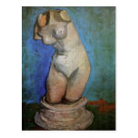 Plaster Statuette of a Female Torso by van Gogh Postcards