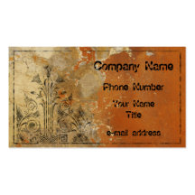 Plaster Wall Business Cards