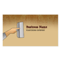 Plasterer Business Cards