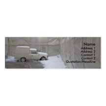 Plastic Car Skinny Card Business Cards