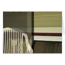 Plastic Chair Card