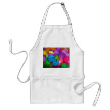 Plastic Easter Eggs Blue One Open Photograph Aprons