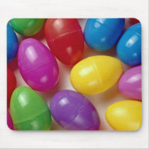 Plastic Easter eggs Mouse Pad