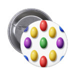 Plastic Easter Eggs Pin