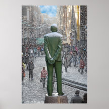 Plastic Glasgow Poster Print