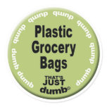 Plastic Grocery Bags Sticker