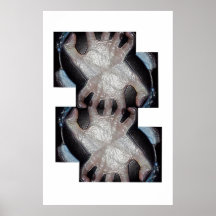 Plastic Hands Poster