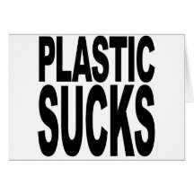 Plastic Sucks Cards